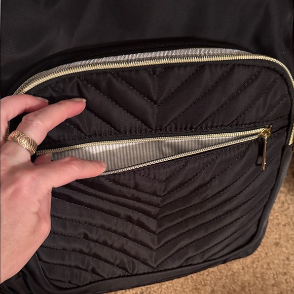 Lovevook The V Laptop Black and Gold Backpack main image 9